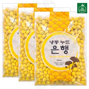 [31마켓] 이엔푸드 냉동 깐은행, 900g, 3개