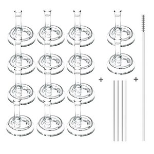순수아 리필빨대, 빨대꼭지(4P)x3+사은품:빨대2세트+빨대솔, 1개