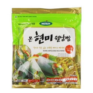 MORN 현미 월남쌈, 200g, 1개