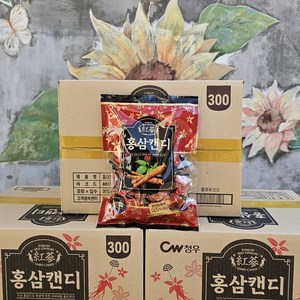 청우식품 고려홍삼캔디, 300g, 3개