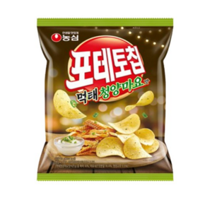 포테토칩 먹태 청양마요맛, 50g, 16개