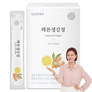 하루활력 레몬생강청, 300ml, 1개