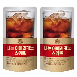 태웅식품 나는 아메리카노 스위트, 230ml, 20개