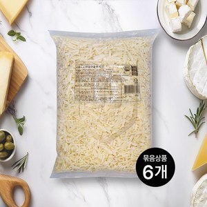 썬리취 PA 모짜렐라 피자치즈 골든치즈 자연100% 냉장 2.5kg X 6봉, 6개