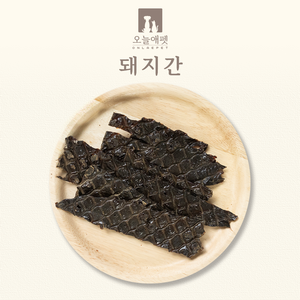 오늘애펫 돼지간 강아지수제간식 보양식 눈물자국, 3개, 50g