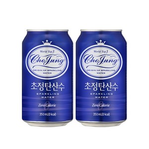 초정탄산수, 350ml, 24개