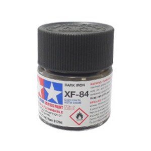 (81784) 타미야 아크릴 도료 XF-84 다크 아이언 무광 10ml, 1개