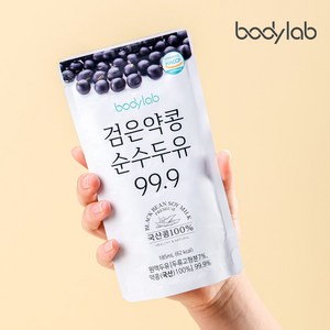 바디랩 검은약콩 순수두유 99.9 20포 x 2박스, 185ml, 40개