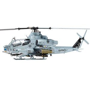아카데미과학 미해병대 AH-1Z 샤크 마우스 프라모델 헬리콥터, 1개