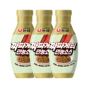 농심 짜파게티 만능소스 280x3, 280g, 3개