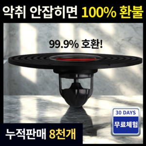 [홈뉴] 꽉막아 프로아름 하수구트랩 악취차단 욕실 세탁실 하수구 배수구 트랩 냄새차단, 하수구., 1개
