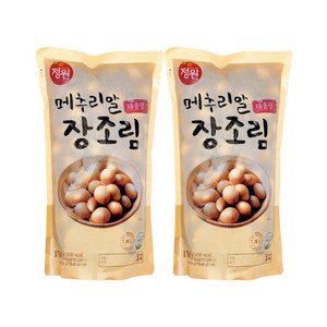 정원 대용량 메추리알 장조림 1.7kg, 2개