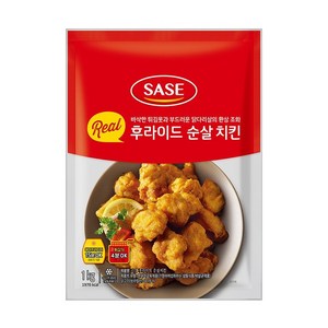 사세 리얼 후라이드 순살치킨1kg, 1kg, 8개