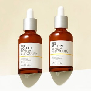 [미샤][2개] 비폴렌 리뉴 앰풀러 40ml, 2개