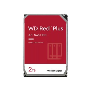 WD 2TB RED PLUS NAS HDD WD20EFPX 3년 보증