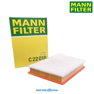 [만필터 MANN FILTER C22018]미니 쿠퍼 3세대 F55 F56 에어필터 13718513944, 1개, C 22018