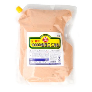 오뚜기 아일랜드 드레싱 2kg, 1개