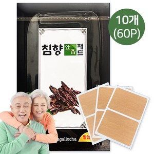 침향패드 파스 패치형, 1세트, 60개입