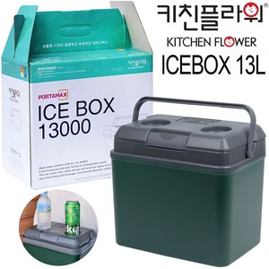 키친플라워 포타맥스 아이스박스, 블루, 13L