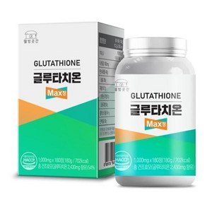 글루타치온 MAX 6개월분 1000mg x 180정 여름맞이 15% 핫세일, 1개