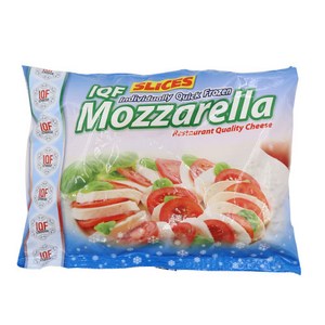 [치즈파티]냉동 모짜렐라 슬라이스 1kg, 단품, 1개