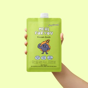 소이프롬 스위치온 혈당 다이어트 밀포유 프로틴밤 건강한 식물성 헬스 단백질 쉐이크 보충제, 350g, 1박스