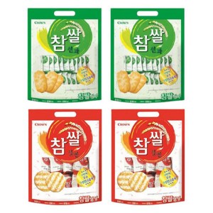 크라운제과 참쌀선과 253g 2개 + 참쌀설병 270g 2개, 1.044kg, 1개