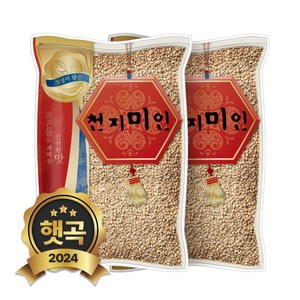 현대농산 수입 늘보리 10kg (5kgX2봉) 겉보리 꽁보리, 5kg, 2개