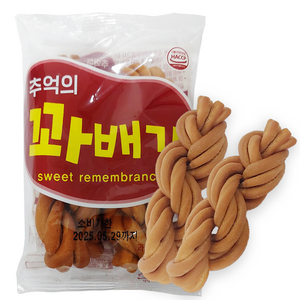 추억의꽈배기, 75g, 5개