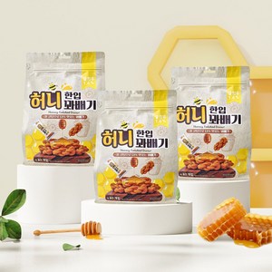 한입 허니 꽈배기, 520g, 3개