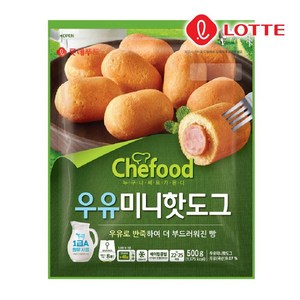 [롯데푸드] 라퀴진 우유미니핫도그, 500g, 1개