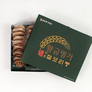 [미미의밥상] 경주 명물 황금명가 찰보리빵 30개입 선물세트, 25g, 30개