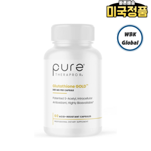 퓨어 글루타치온 골드 300mg 60정, 1개