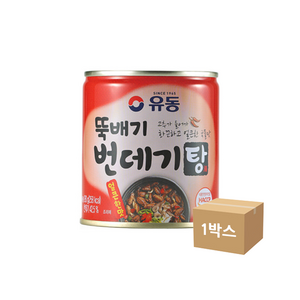 유동 뚝배기 번데기탕 얼큰한맛, 280g, 24개