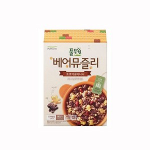 풀무원 베어 뮤즐리 코코아&바나나 시리얼, 300g, 1개