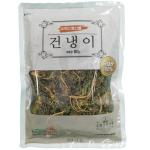 청정 영주소백산 냉풍건조 건냉이 40g 80g 120g 산지직송, 1개