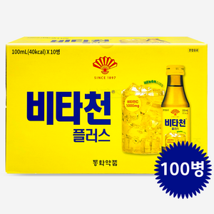 부채표 비타천 플러스, 100ml, 100개