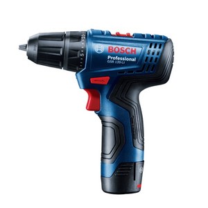 [BOSCH] 보쉬 10.8V 리튬이온충전 드릴드라이버 GSR 120-LI [12pcs 액세서리 포함](06019G80B0), 1개