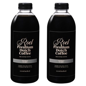 로엘 팩토리 로엘 더치커피 콜드브루 원액 대용량 1000ml x 2병, 1L, 2개, 1개입