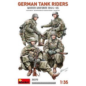 MINI35370 1/35 Geman Tank Rides Winte Unifom 1944-45, 1개