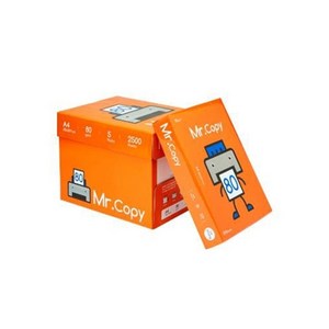 미스터카피 MR copy 무림제지 A4 80g 1BOX 2500매, 상세페이지 참조