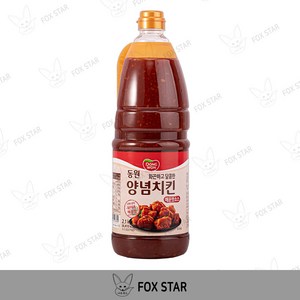 동원 양념치킨 매운맛소스 2.1kg, 3개