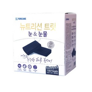 포켄스 뉴트리션 트릿 800g +추가10p 눈/귀 영양제, 눈눈물 800g+10p, 1개