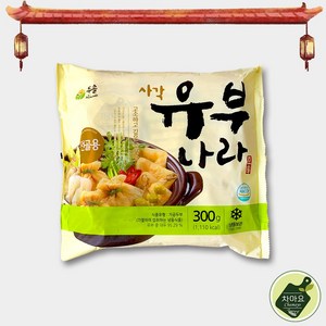 차마요 중국식품 사각 유부나라 유부사리 전골용, 300g, 1개