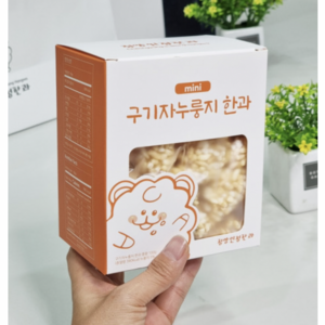 HACCP인증 미니누룽지구기자한과 청양인정한과, 1개