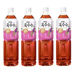 웅진 자색으로 잘빠진 옥수수수염차, 1.5L, 12개