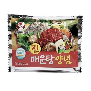 진조미 진 매운탕양념 11호, 5개, 60g