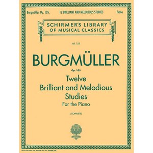 Bugmulle - 12 Billiant and Melodious Studies Op. 105 부르크뮐러 12 [50256180] Schime 셔머