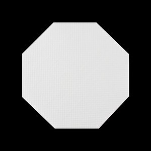 엠보 팔각 피자 깔지 - 4가지 사이즈 (100장), L8120050A 팔각 엠보 피자깔지 2호(10인치), 1개