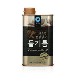 청정원 들기름선물 청정원 고소한 건강생각 들기름 오메가3함유 1개입, 1개, 350ml